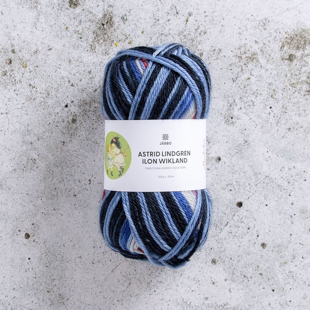 Astrid Lindgren & Ilon Wikland 100g Madicken - Blandgarn, Garn, Sticka & virka