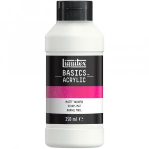 Akrylmedium - Liquitex Basics Additives - 250ml - Flaska Matte Varnish