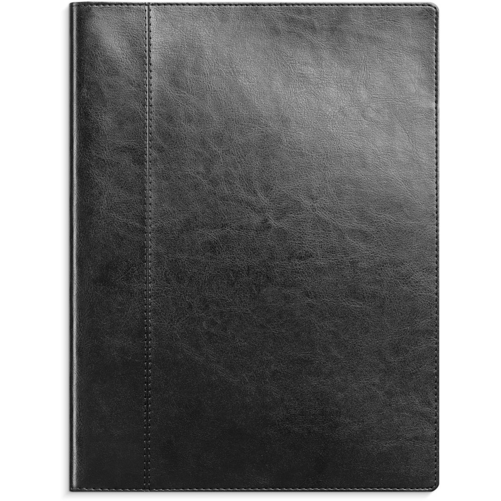 Cover - Sort kunstlæder - A4 - Bogomslag, Kontorartikler