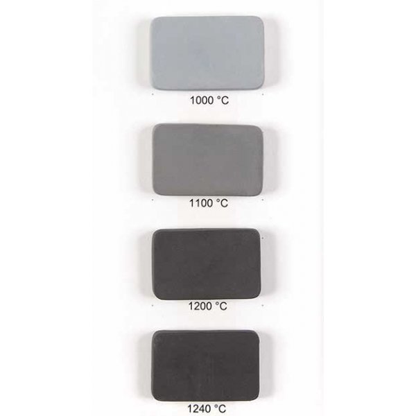 Steint�ysleire gr�/svart med chamotte - 10 kg