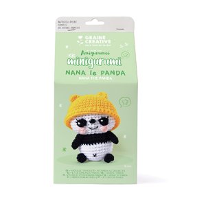 Amigurumi-kit panda 10 cm Amigurumi-kit panda 10 cm