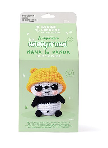 Amigurumi-kit panda 10 cm Amigurumi-kit panda 10 cm