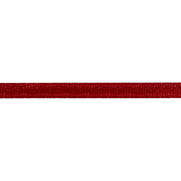 Satinband - vinröd - B3 mm - 15 m Satinband - vinröd - B3 mm - 15 m