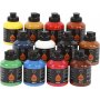 Pigment Art School - standardfrger - halvblank - 12 x 500 ml