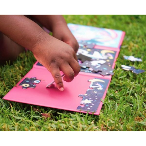 Magnetisk puslespil - Enhjørning Magnetisk puslespil - Enhjørning