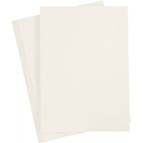 Papper - råvit - A4 - 20 st Papper - råvit - A4 - 20 st