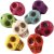 Howlitperler st�rke farver 12 mm - 32 stk.