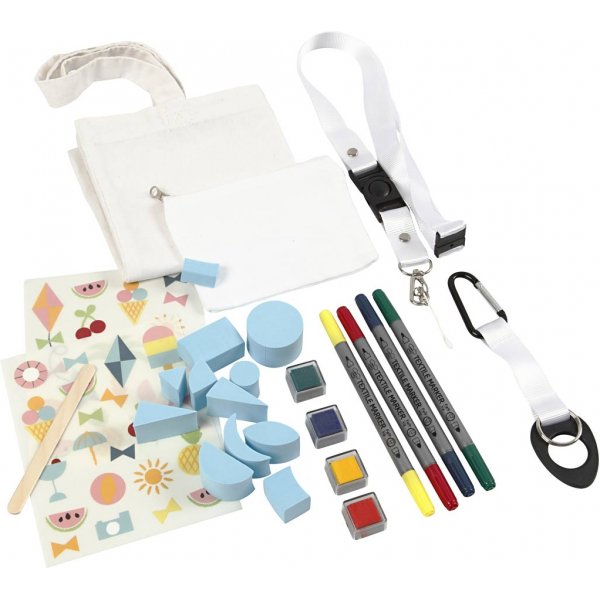 Materialset - Kreativ med textilier Materialset - Kreativ med textilier
