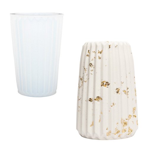 Silikonform för blomvas 15 x 10,5 x 7,5 cm Silikonform för blomvas 15 x 10,5 x 7,5 cm