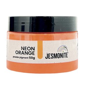 Jesmonite neonpigmentpulver 50 g orange Jesmonite neonpigmentpulver 50 g orange