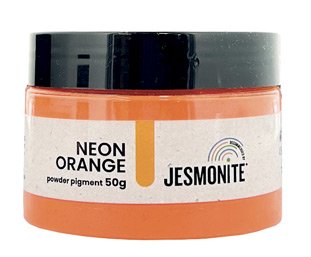 Jesmonite neonpigmentpulver 50 g orange Jesmonite neonpigmentpulver 50 g orange