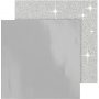 Vivi Gade designpapper - silver - 2 ark