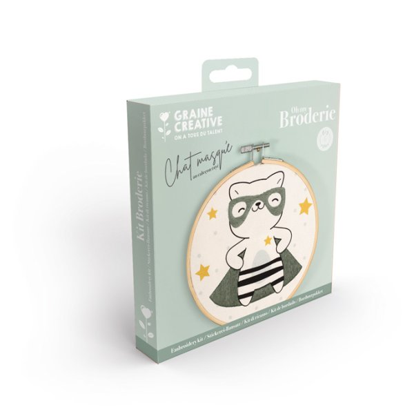 Broderikit katt �15 cm