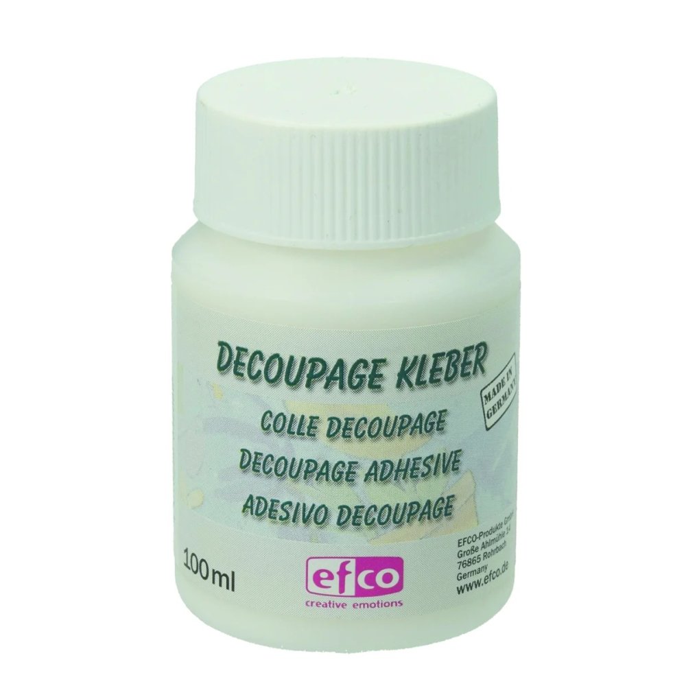 Decoupagelim - 100 ml - Decoupagelim, Decoupage, Hobbymateriale, Håndværk