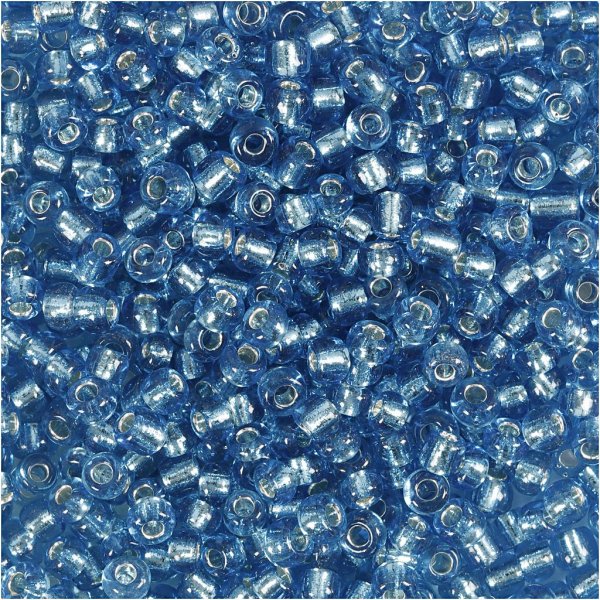 Rocaillepärlor 3 mm Klarturkos 25 g Rocaillepärlor 3 mm Klarturkos 25 g