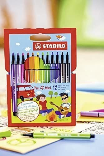 Fiberpenna Pen 68 Mini - 12-pack Fiberpenna Pen 68 Mini - 12-pack