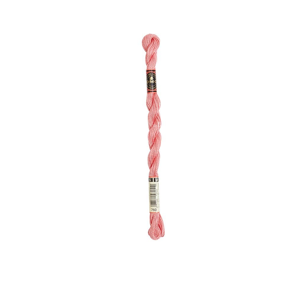 DMC Pearl Cotton Art. 115/5, 760 Salmon - Broderigarn, Garn, Sticka & virka
