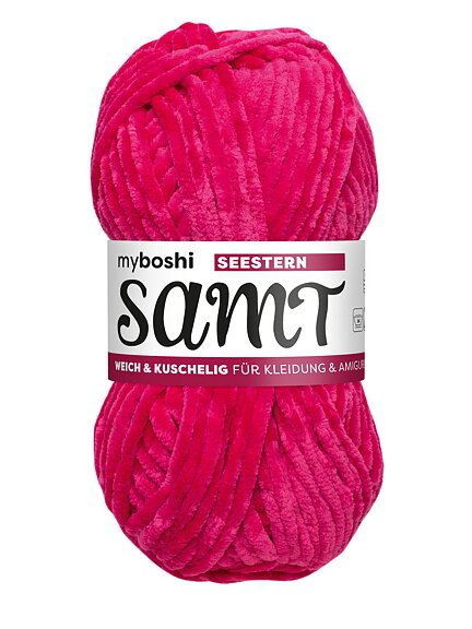 Myboshi Samt - 100 g - Søstjerne - Myboshi garn, Garn, Strikke, hækle, knytte og væve