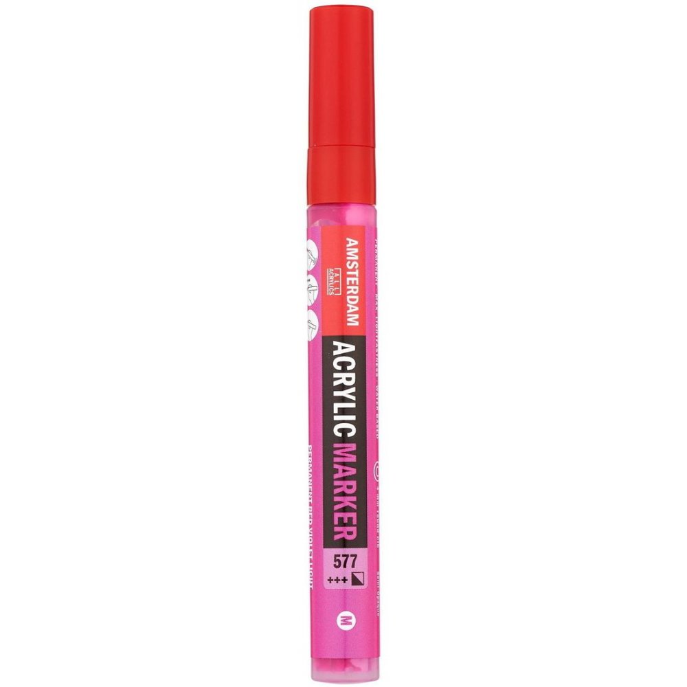 Amsterdam Markers 4 mm - Permanent Red Violet Light - Amsterdam Markers, Amsterdam, Markers, Penne, Penne, kridt & tusch