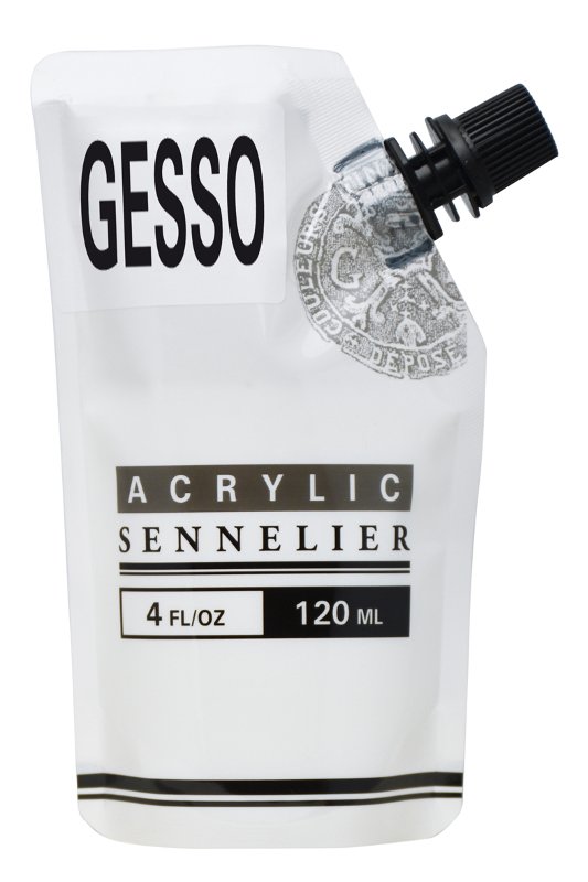Akryl Medium Sennelier 120Ml - Abstract Gesso - Akrylmedier, Malemedium, Lakk & malingsmedier