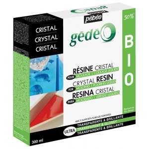 Resin - Pebeo Crystal - Klar bioorganiskt resinkit 300ml