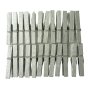 Träklämmor 24-pack, silver, 2,5 cm Träklämmor 24-pack, silver, 2,5 cm