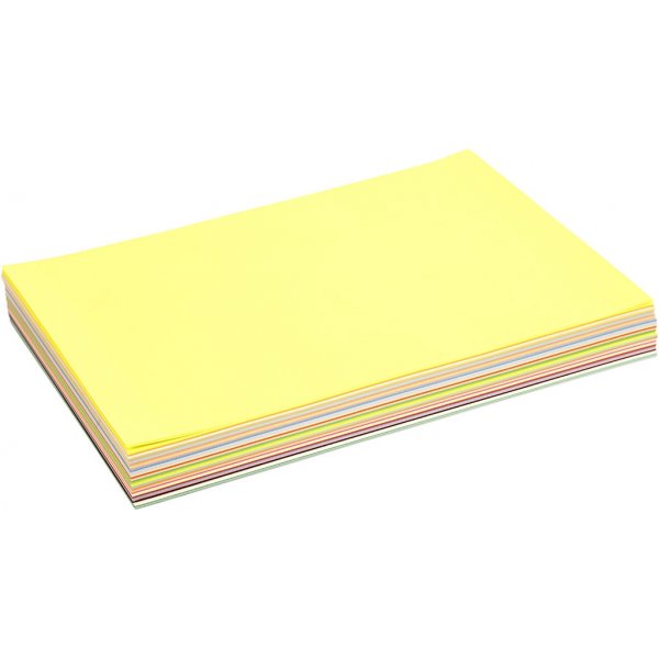 Creativ-papper - mixade färger - A4 - 280 st Creativ-papper - mixade färger - A4 - 280 st