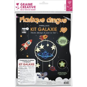 Kit för hängande galax i krympplast Kit för hängande galax i krympplast