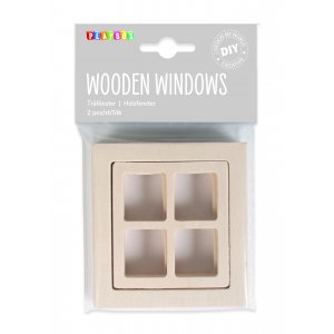 Tr�f�nster - miniatyr - 2 st