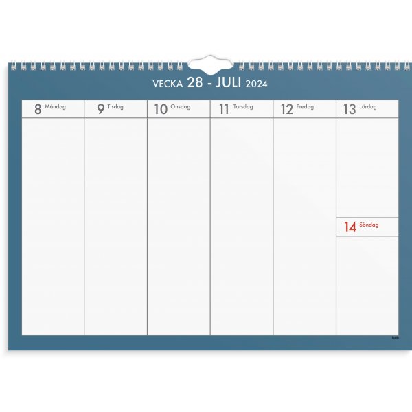 Väggkalender 25/26 - Veckoplan Väggkalender 25/26 - Veckoplan