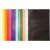 Glanset papir - blandede farger - 100 ark