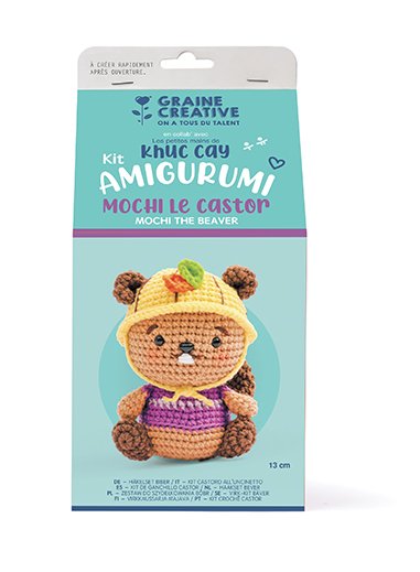 Amigurumi-kit bäver Amigurumi-kit bäver