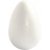 Frigolit egg - Hvit - H12 cm - 5 stk