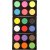 Akvarell - 44 cm - neonfarger