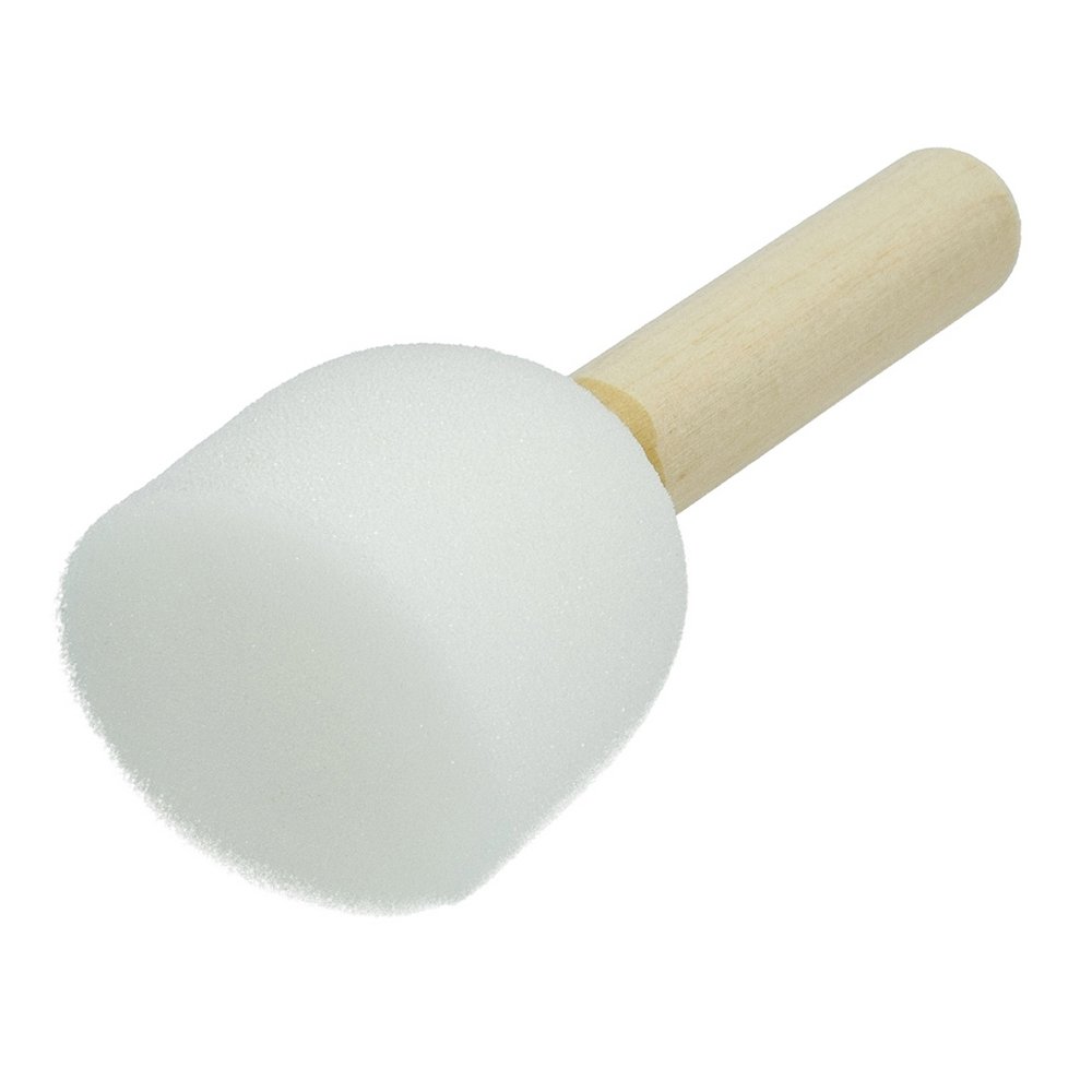 Duppesvamp Ø40 mm - Hvid - Duppesvampe, Pensler