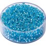 Glasp�rlor 2,5 mm, 17 g, himmelsbl�