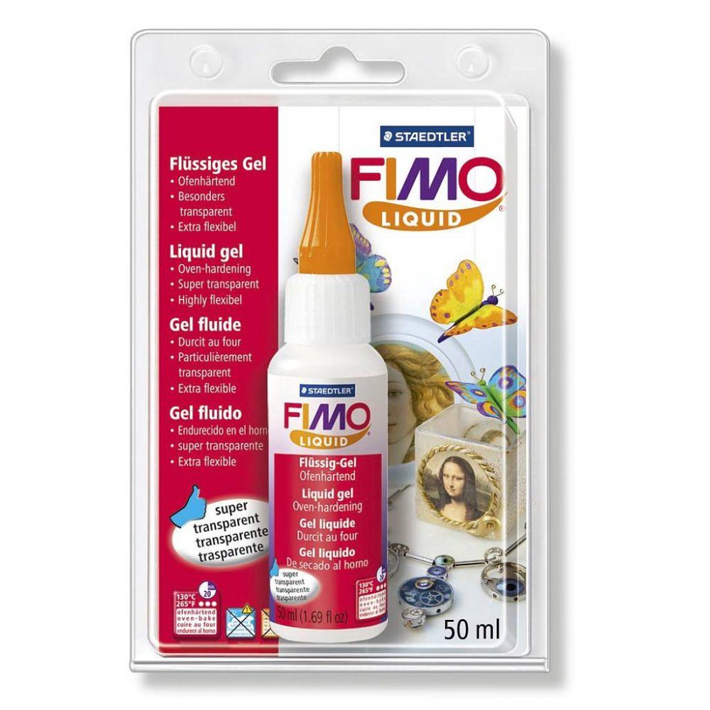 Fimo Decogel 50 ml - Transparent - Fimolera, Modellera, Pyssel för barn, Hobbymaterial, Pyssla