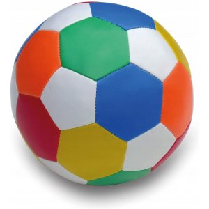 Mjuk boll 18 cm flerf�rgad skum - Alldoro