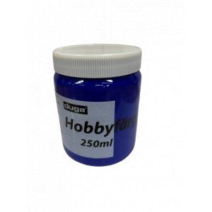 F�rg Hobby akryl 250ml -M�rkbl�