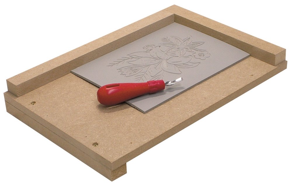 Lino Bench Hook - 300x200mm - Linoleumtryck, Tryck & tryckfärg