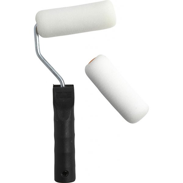 Målarrullar med handtag - B10 cm Målarrullar med handtag - B10 cm