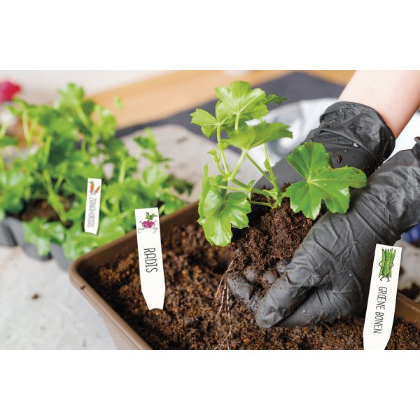 Kit f�r krympplastetiketter till v�xter