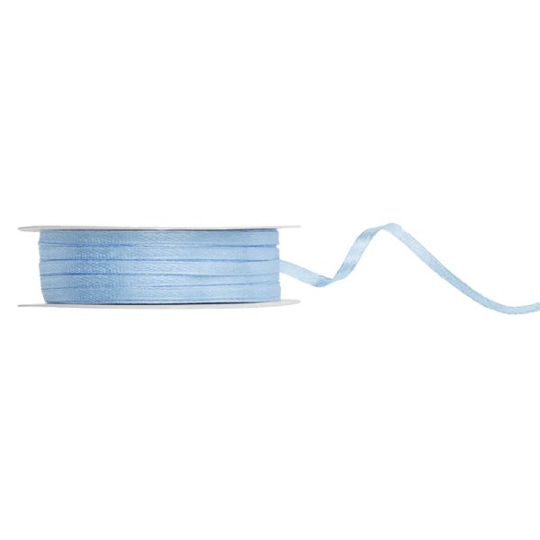 Satinband - Light Misty Blue - 25 meter