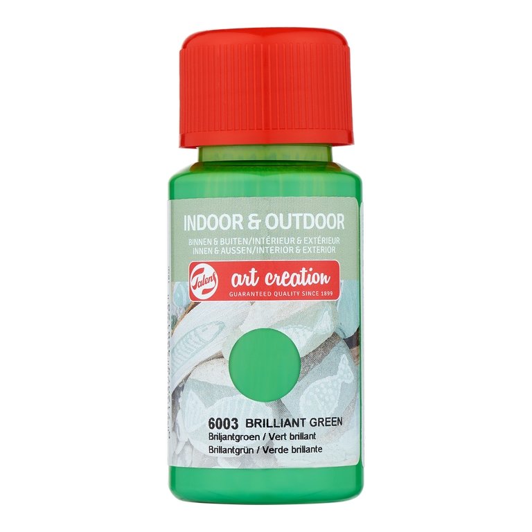Universalfarve 50 ml - Brilliant Green - Universalfarve, Hobbyfarve