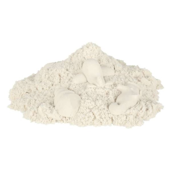 Magisk leksand - 1 kg - Vit