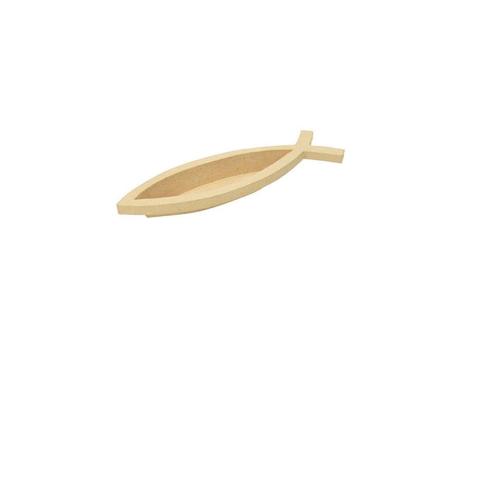Fiskebakke - 30x9x3 cm - Træfigurer, Træartikler, Dekorationsrammer, Hobbymateriale, Håndværk