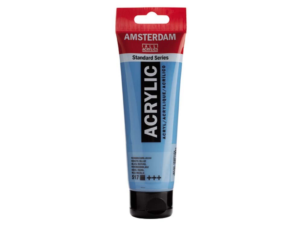 Amsterdam Akrylmaling 120 ml - Kongeblå - Akrylfarver, Kunstnerfarver