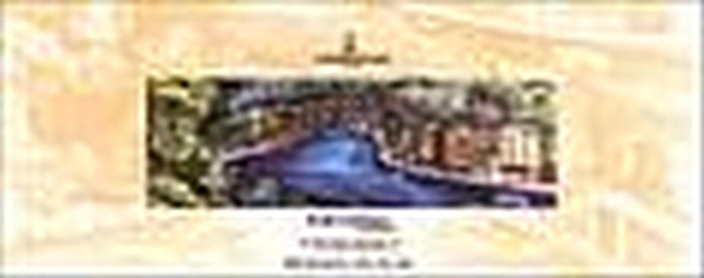 Akvarelblok Magnani Portofino 300 g S - 20x50 cm - Akvarelpapir, Blok