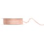 Satinb�nd - 25 m - Abrikos - Bredde: 3 mm (50 m)
