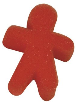 Skumgummisvampar julmotiv 6-pack 5 x 5 cm